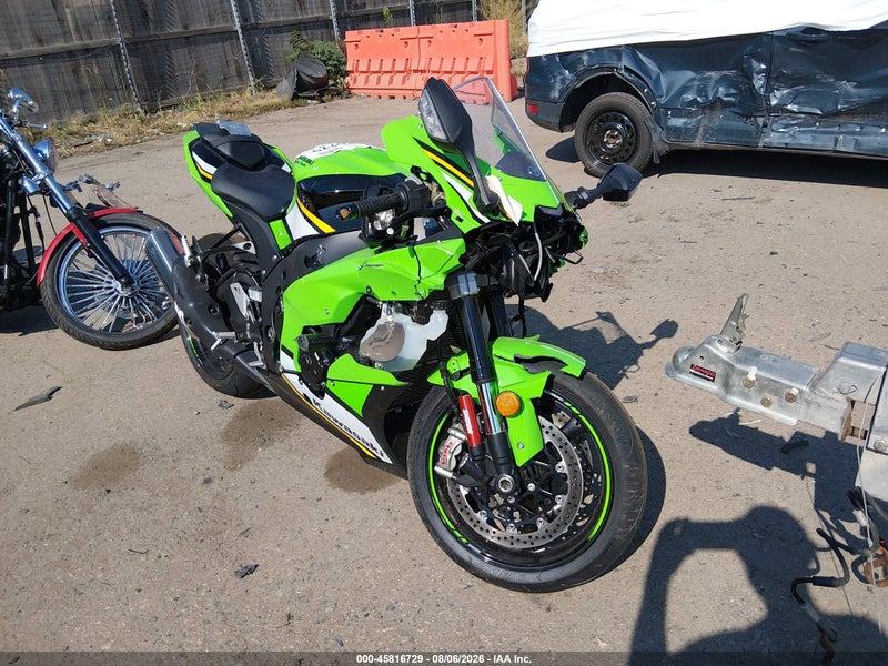 2025 Kawasaki Zx1002 L Green vin: JKBZXVL14SA019612