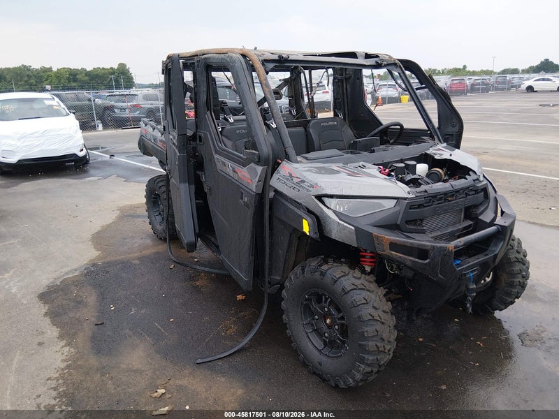2026 Polaris Ranger Crew Xp 1000 Northstar Trail Boss Black vin: 4XARSV993T8028789