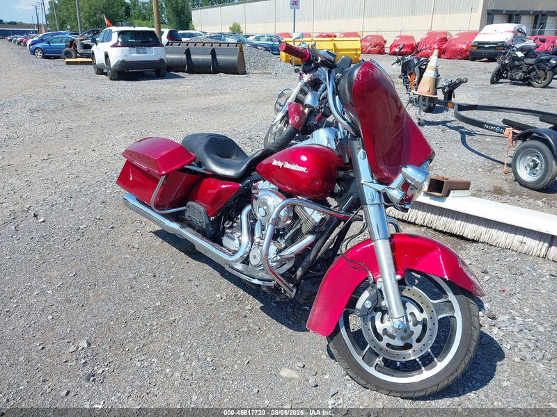2012 Harley-davidson Flhx Street Glide Red vin: 1HD1KBM19CB693400