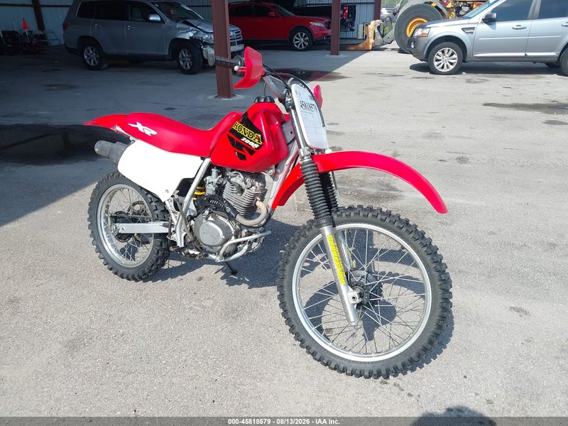 2001 Honda Xr200 R Red vin: JH2ME05011K501486