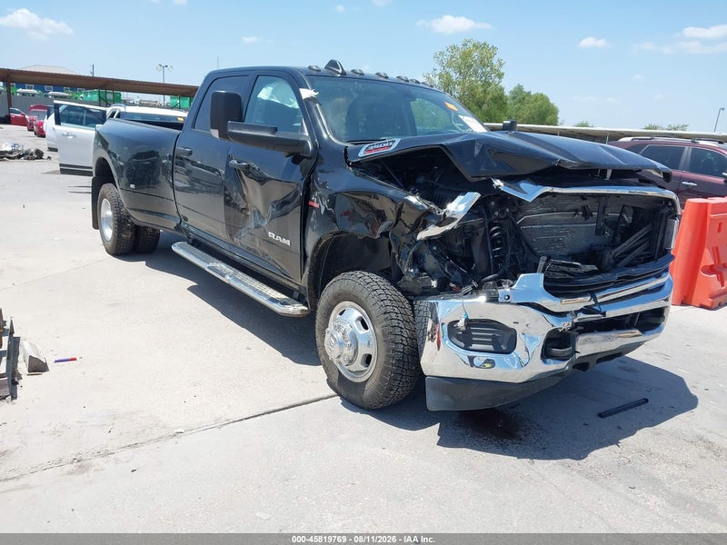 2020 Ram 3500 Tradesman  4x4 8' Box Black vin: 3C63RRGL5LG176329