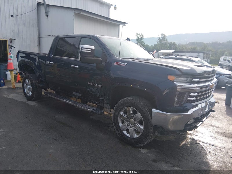 2020 Chevrolet Silverado 2500hd   Blue vin: 1GC4YPEY3LF341587