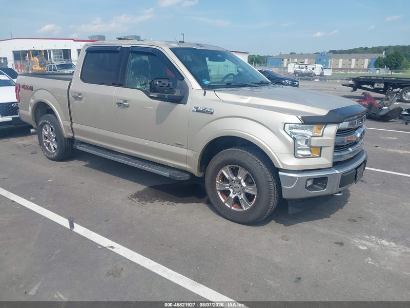 2017 Ford F-150 Lariat Champagne vin: 1FTEW1EGXHKC34145