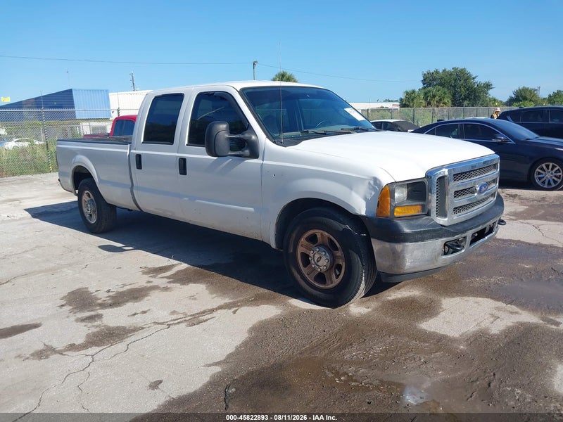 2005 Ford F-350 Lariat/xl/xlt White vin: 1FTWW30P85EC22805