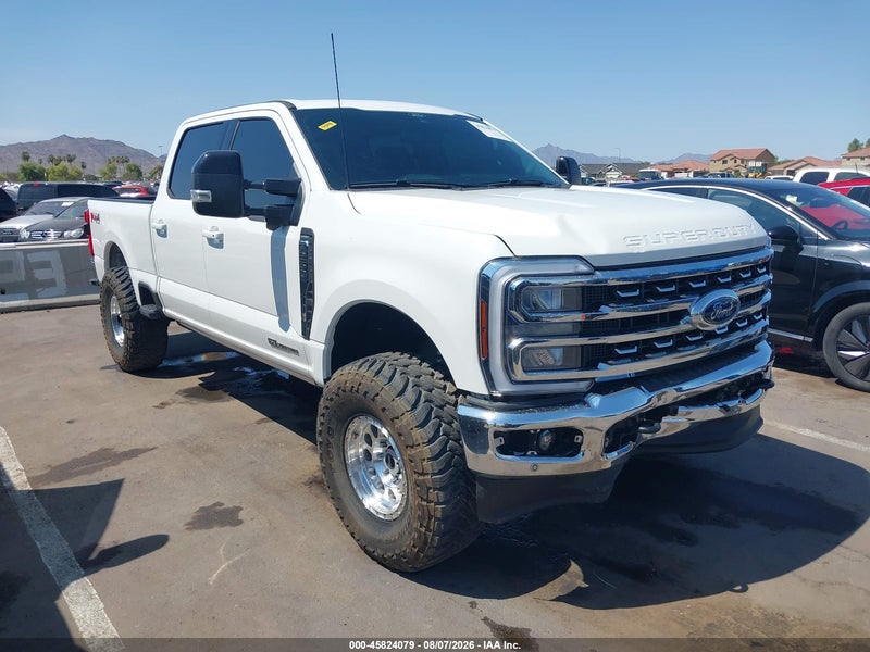 2025 Ford F-250 Lariat White vin: 1FT8W2BT6SED30171