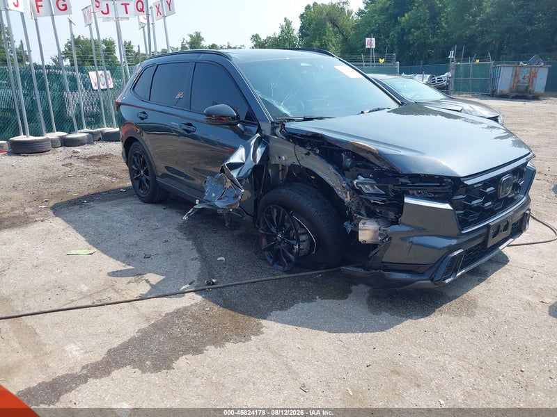 2026 Honda Cr-v Hybrid Awd Sport-l Gray vin: 7FARS6H87TE032131