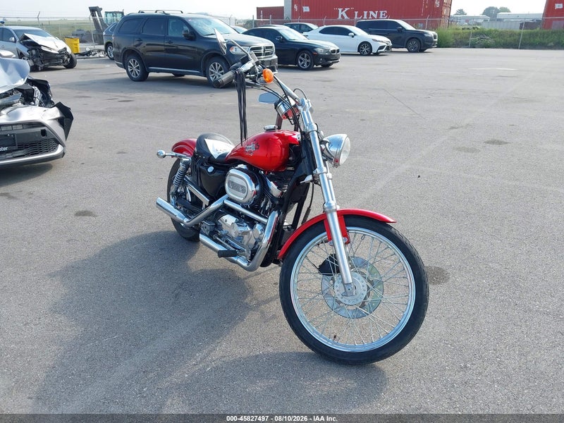 2002 Harley-davidson Xl1200 C Красный vin: 1HD1CGP102K125752