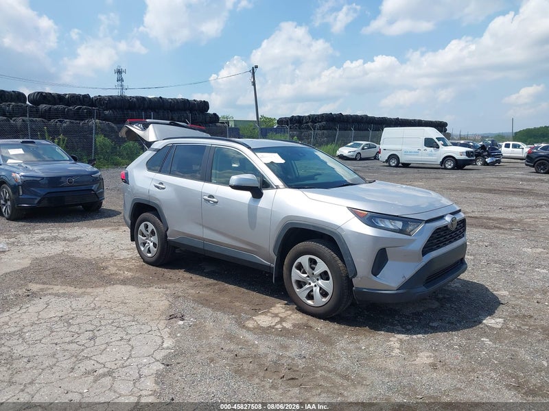 2019 Toyota Rav4 Le Silver vin: JTMG1RFV7KD504558