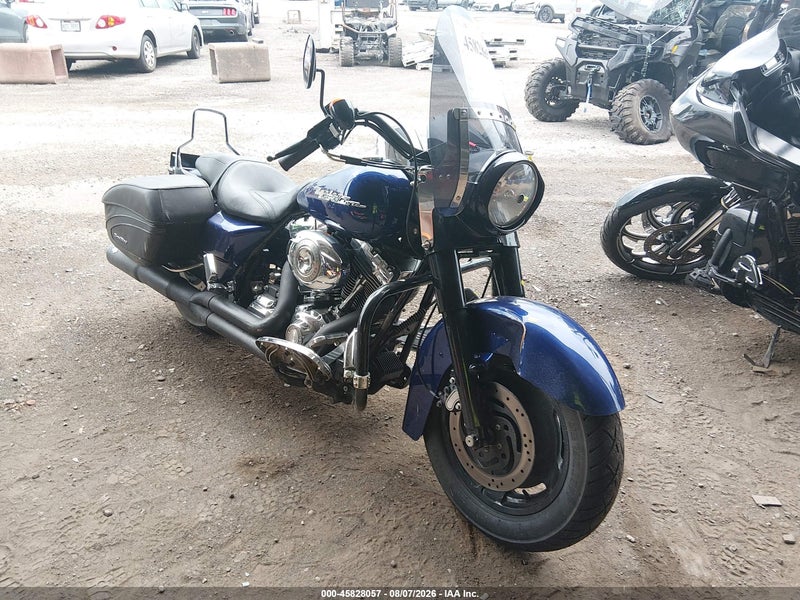 2007 Harley-davidson Flhrs   Синий vin: 1HD1FY4197Y679006