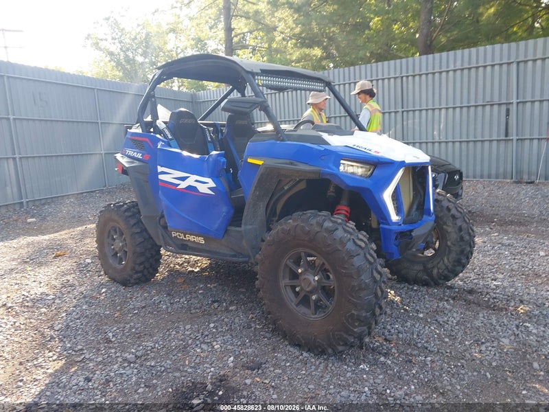 2022 Polaris Rzr Trail S 1000 Premium Blue vin: 3NSASE993NN478987