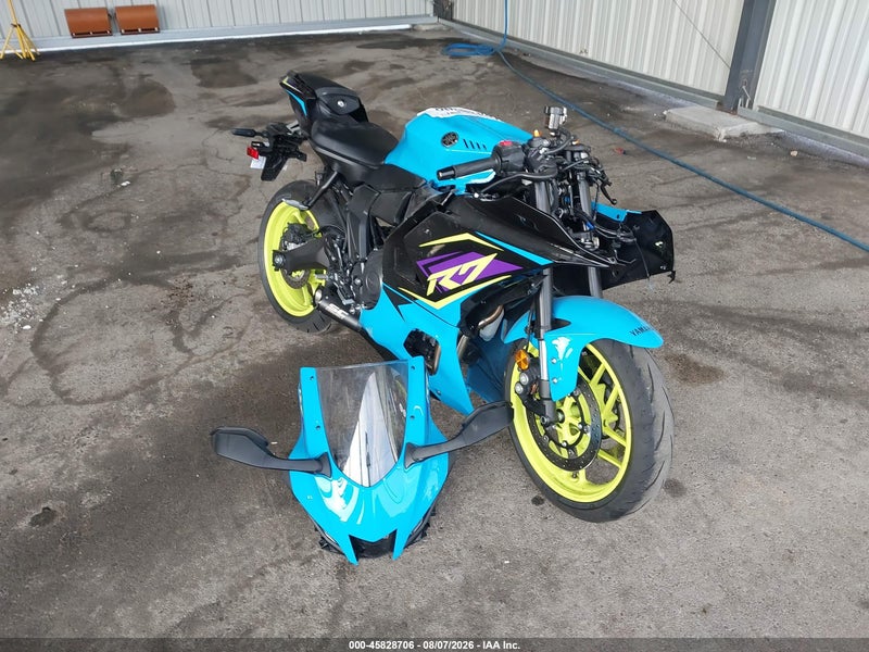 2026 Yama Yzfr7sb   Blue vin: JYARM60E5TA005604