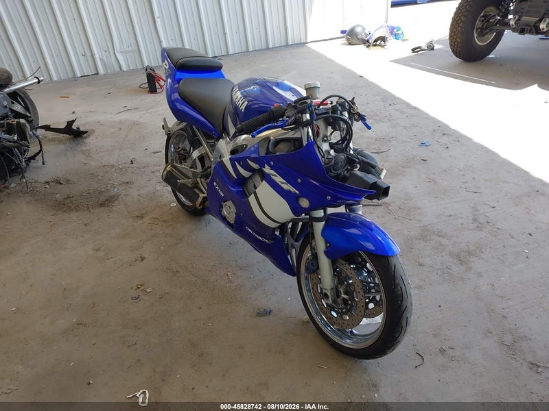 2001 Yamaha Yzfr6 L Blue vin: JYARJ04E21A011373