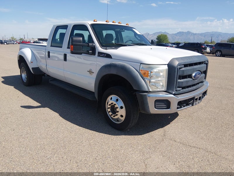 2016 Ford F-450 Xl White vin: 1FT8W4DT3GED31679