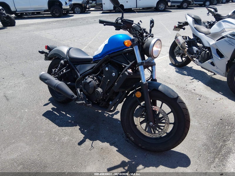 2018 Honda Cmx500 A Blue vin: MLHPC5652J5100138