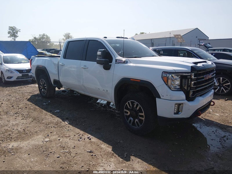 2020 Gmc Sierra 2500hd 4wd  Standard Bed At4 White vin: 1GT49PEY3LF120343