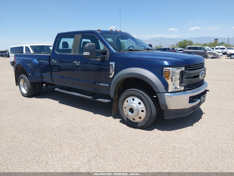 2018 Ford F-450 Xl Blue vin: 1FT8W4DT7JEB13414