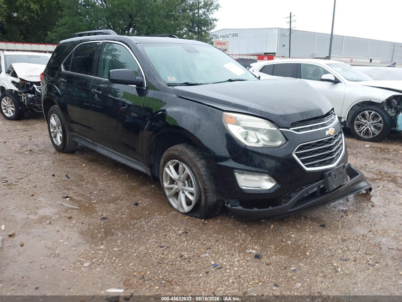2017 Chevrolet Equinox Lt Black vin: 2GNALCEK4H6246745