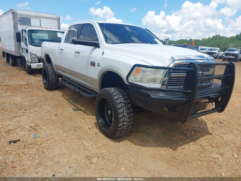 2010 Dodge Ram 3500 Laramie White vin: 3D73Y3CLXAG113938