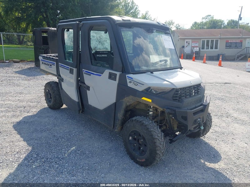 2023 Polaris Ranger Crew Sp 570 Northstar Edition Silver vin: 3NSM4U574PE261313
