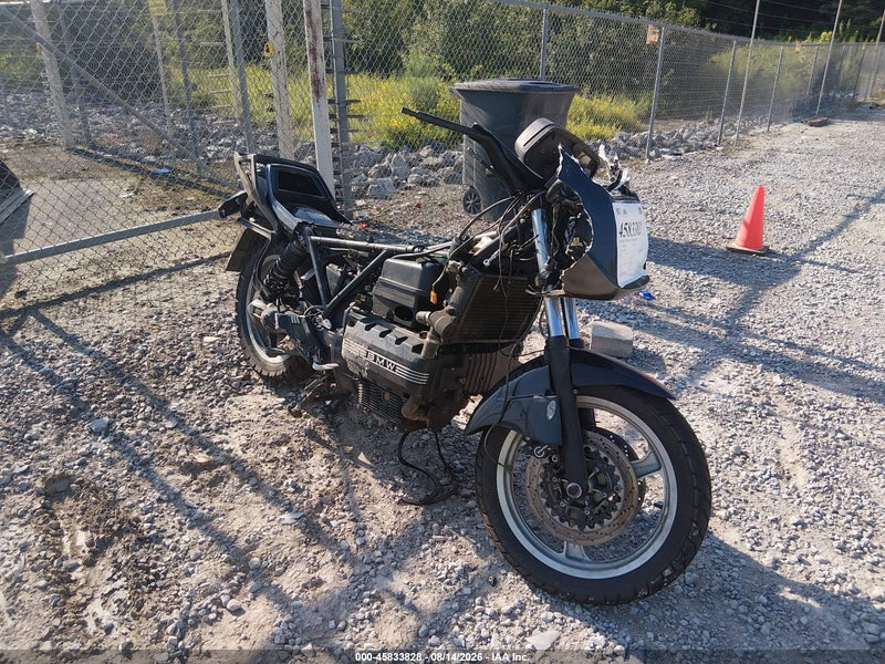 1993 Bmw K1100 Lt Black vin: WB1053605P0300134