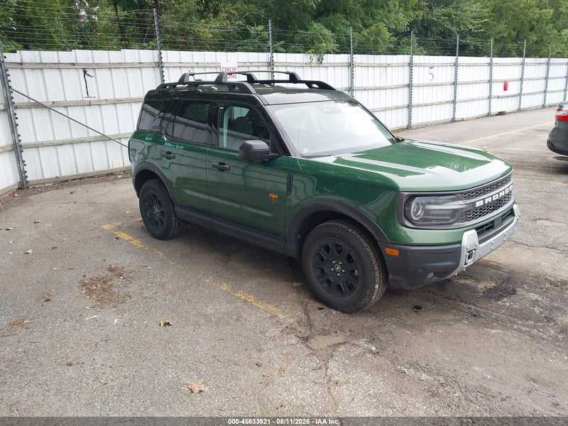 2025 Ford Bronco Sport Badlands Green vin: 3FMCR9DA8SRE62931
