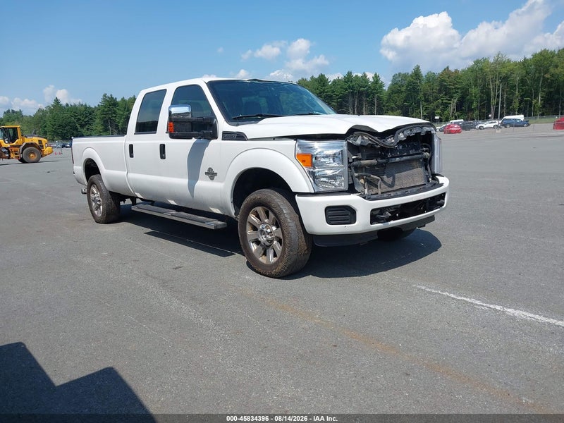 2015 Ford F-350 Xl White vin: 1FT8W3BT4FEA83583