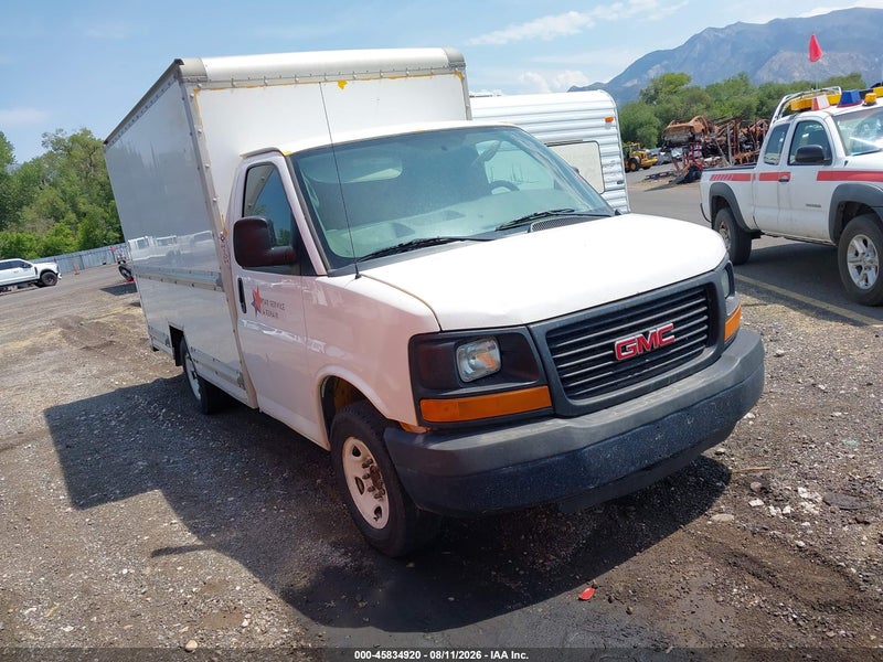 2012 Gmc Savana Cutaway Work Van White vin: 1GDY72CA1C1900771