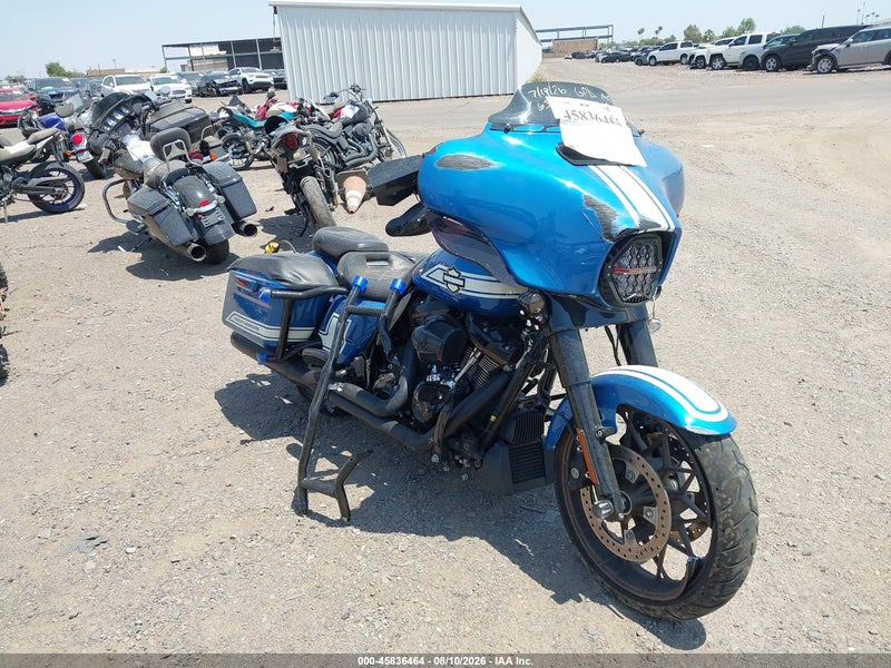 2023 Harley-davidson Flhxst   Blue vin: 1HD1ABL14PB651503