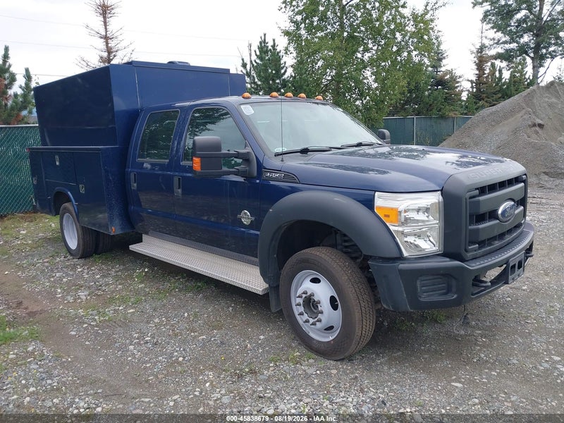 2012 Ford F-450 Chassis Xl Blue vin: 1FD9W4HT5CED21109