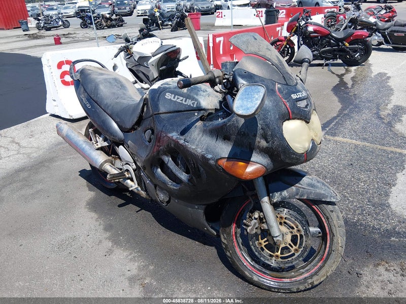 2001 Suzuki Gsx750 F Black vin: JS1GR7GA712100575