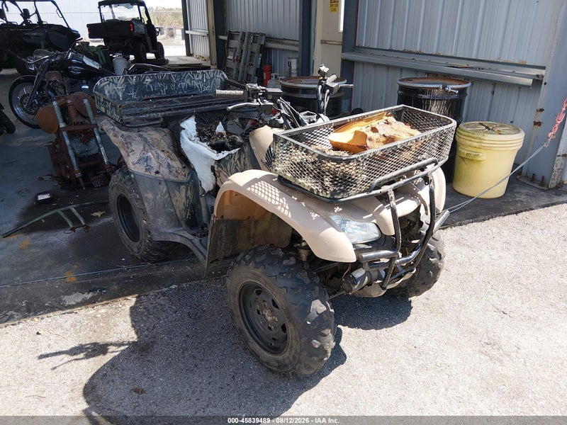 2013 Honda Trx420 Fm Brown vin: 1HFTE3596D4600453