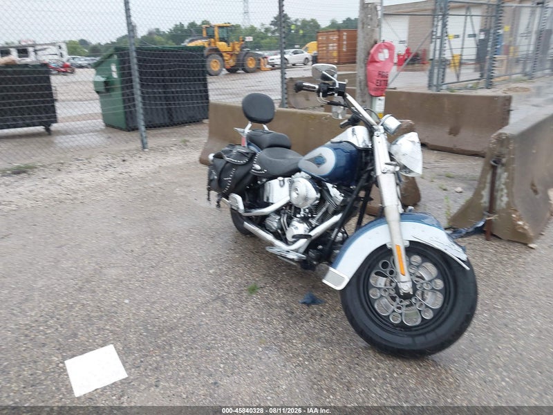 2000 Harley-davidson Flstc   Blue vin: 1HD1BJY1XYY024092