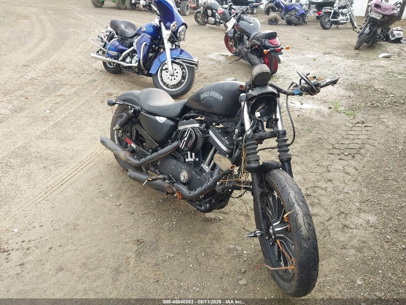 2014 Harley-davidson Xl883 Iron 883 Beige vin: 1HD4LE215EC435886
