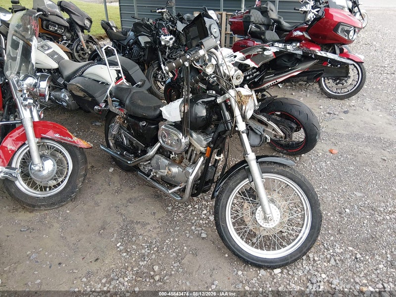 1993 Harley-davidson Xlh883 Deluxe Black vin: 1HD4CFM15PY212370
