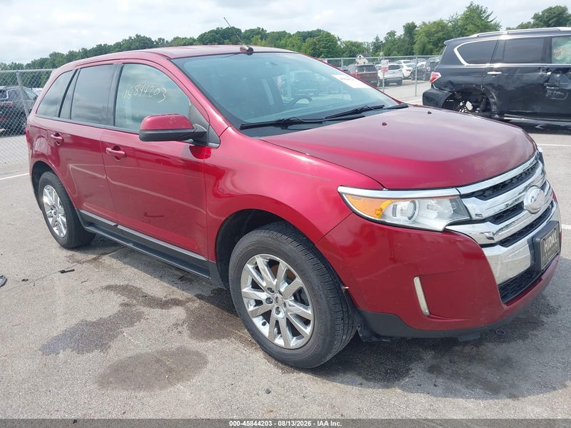 2013 Ford Edge Sel Бордовый vin: 2FMDK3J97DBC65525