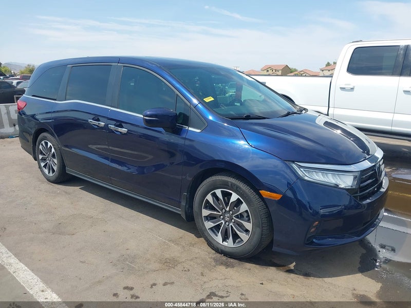 2023 Honda Odyssey Ex-l Blue vin: 5FNRL6H60PB075447