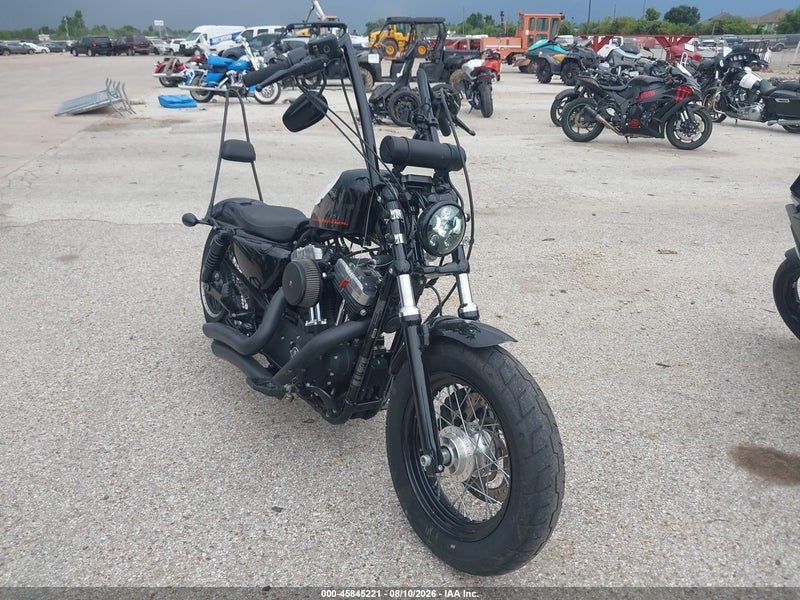 2015 Harley-davidson Xl1200 Forty-eight Black vin: 1HD1LC316FC436956