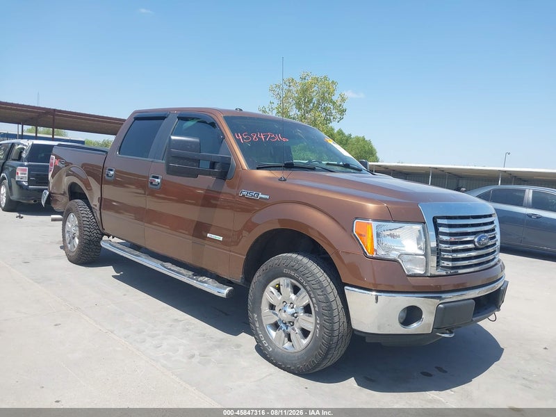 2011 Ford F-150 Fx4/king Ranch/lariat/platinum/xlt Brown vin: 1FTFW1ET5BKE20720