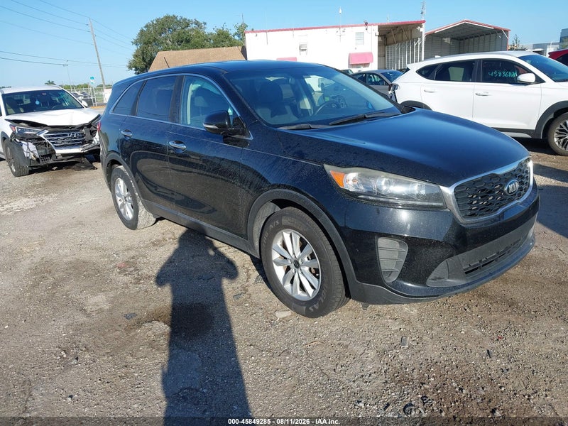 2019 Kia Sorento 2.4l L Black vin: 5XYPG4A3XKG595575