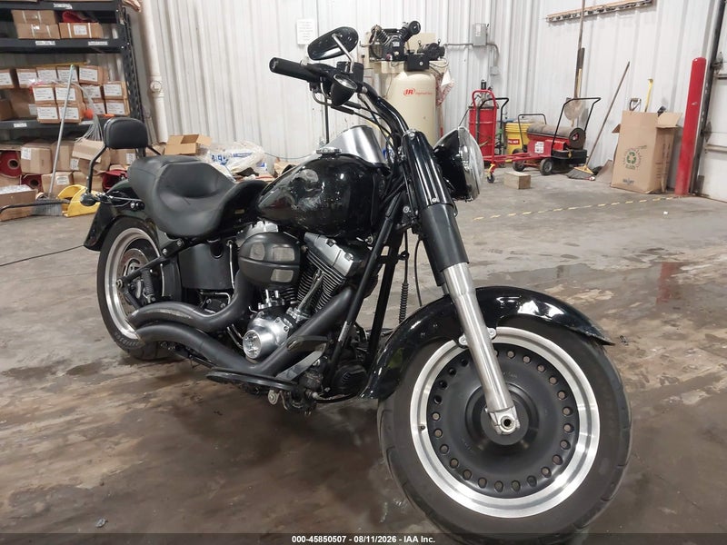2010 Harley-davidson Flstfb   Черный vin: 1HD1JN518AB026429