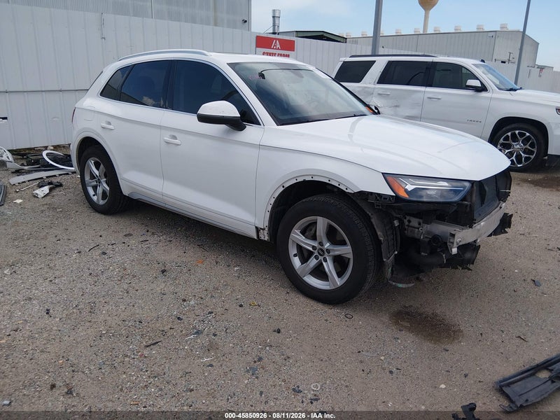 2021 Audi Q5 Premium 45 Tfsi Quattro S Tronic White vin: WA1AAAFY0M2088654