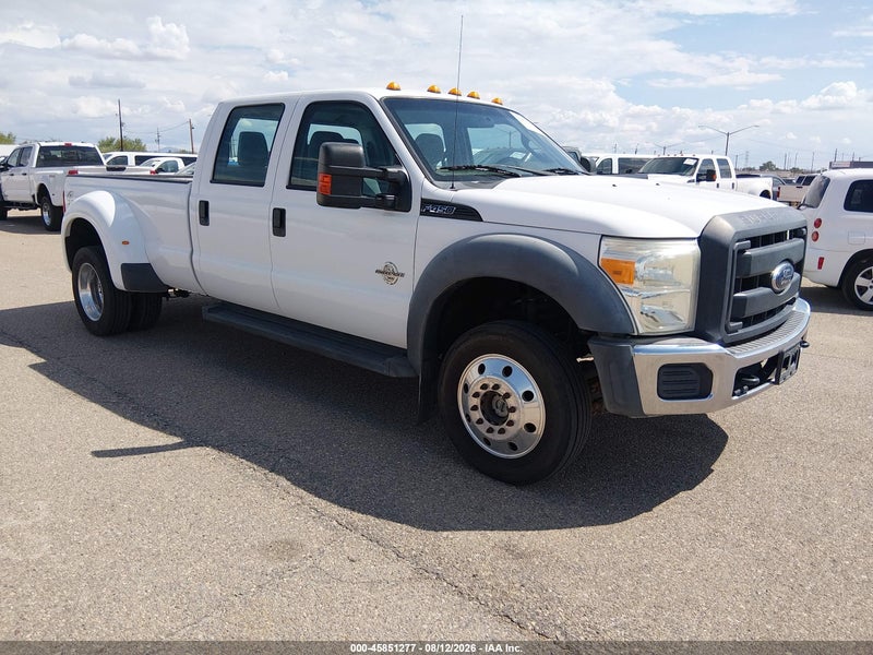 2016 Ford F-450 Xl White vin: 1FT8W4DT1GED31678