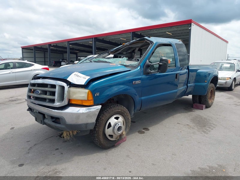 2001 Ford F-350   Green vin: 1FTWX33S41EB69253