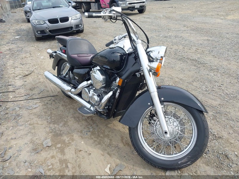 2005 Honda Vt750 C Black vin: JH2RC50065M104365