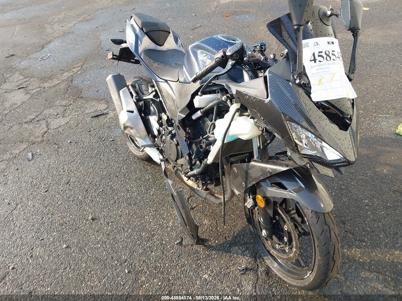 2022 Kawasaki Ex400   Blue vin: JKAEXKH13NDAE2729