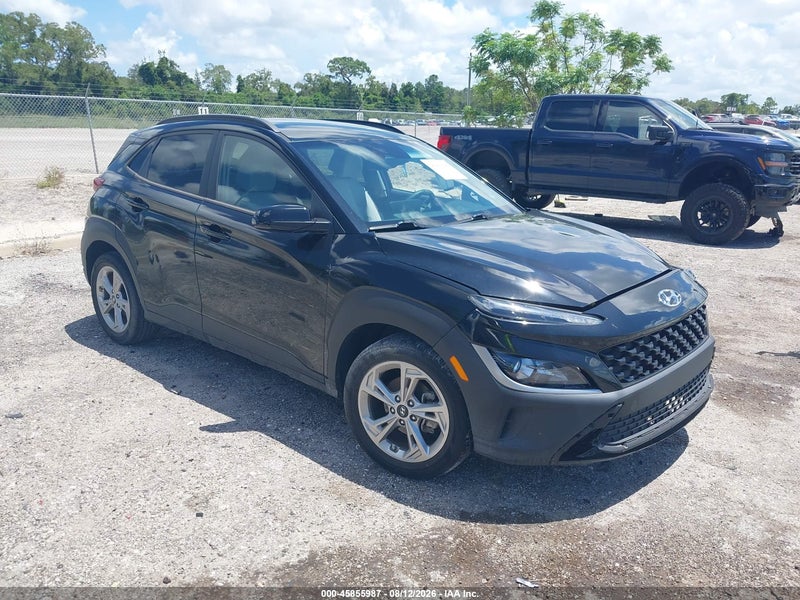 2022 Hyundai Kona Sel Black vin: KM8K62AB4NU788117
