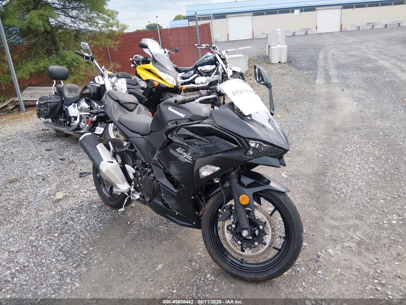 2026 Kawasaki Ex500 H Black vin: ML5EXGH14TDA92666