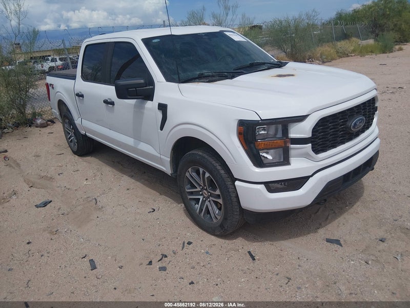 2023 Ford F-150 Xl White vin: 1FTEW1EP1PKE97543