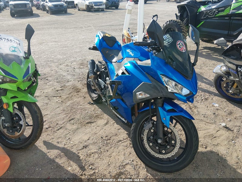 2018 Kawasaki Ex400   Blue vin: JKAEXKH11JDA13485