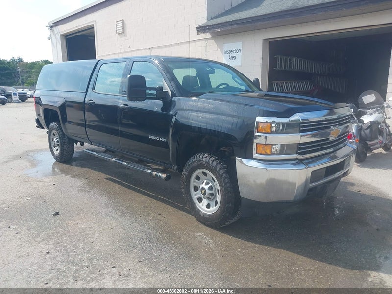 2017 Chevrolet Silverado 3500hd Work Truck Black vin: 1GC4KYCG8HF222328